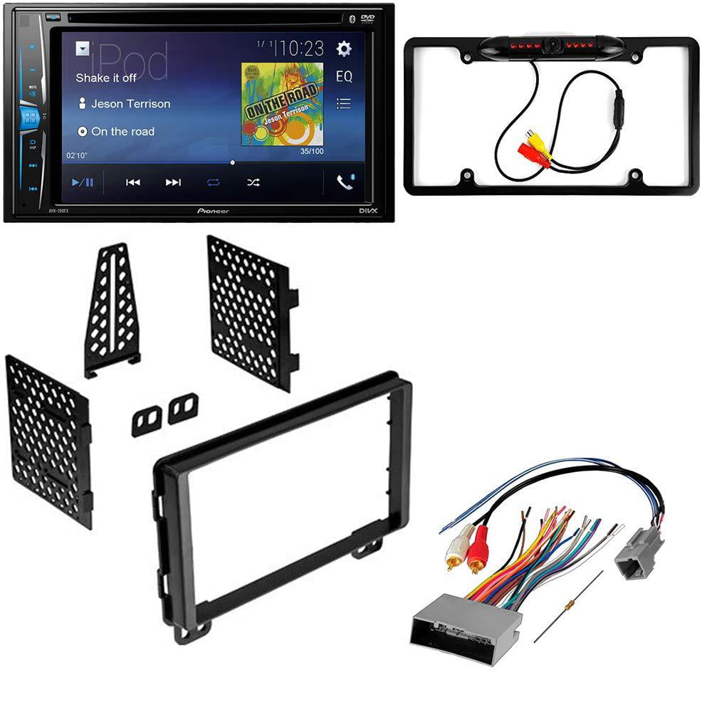 KIT2515 Bundle with Pioneer Multimedia DVD Car Stereo and Installation Kit - for 1995-2001 Ford Explorer / Bluetooth Touchscreen, Backup Camera, Double Din Dash Kit