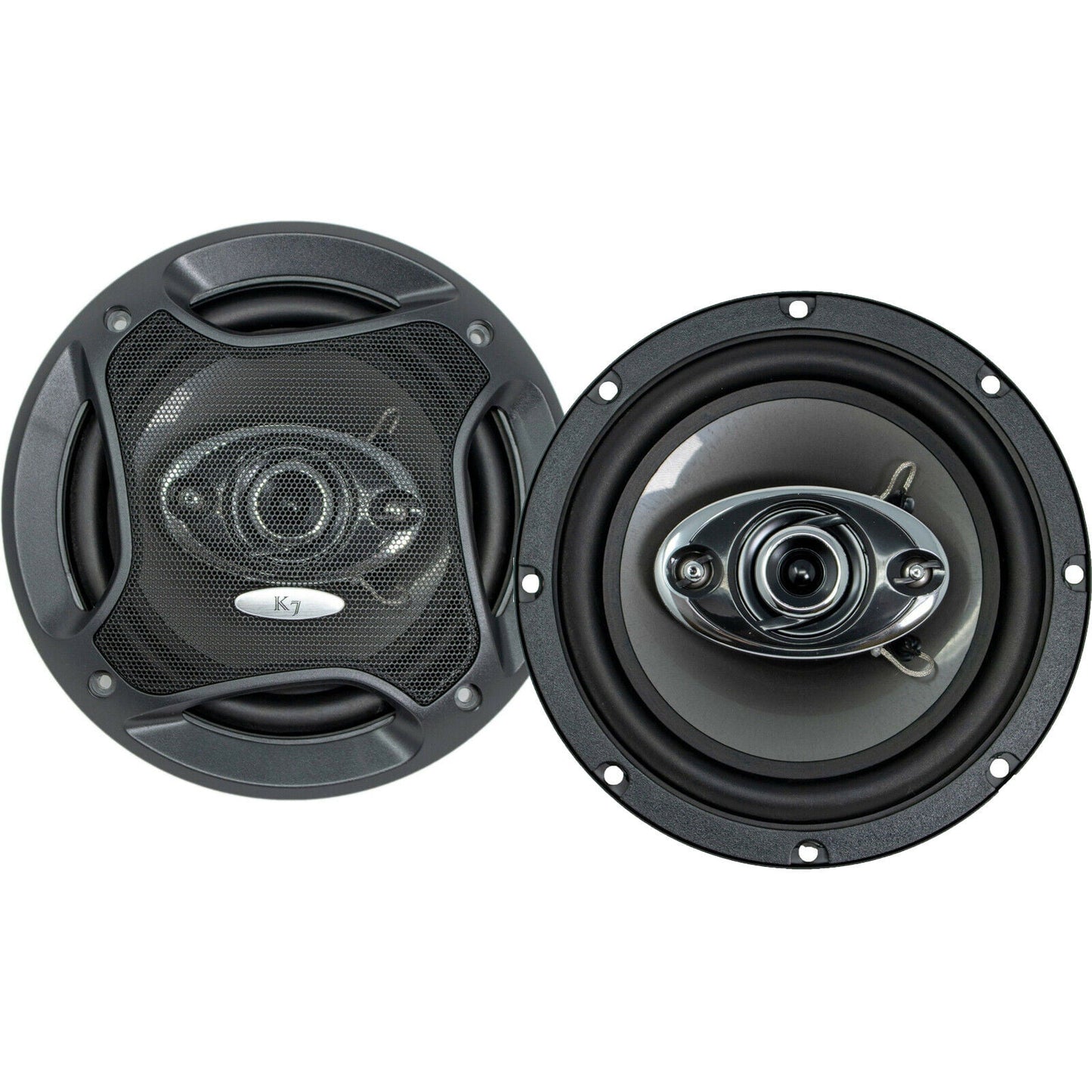 4x Audiotek Elite 800 Watts 6.5" 4Way Car Audio Stereo Coaxial Speakers Bundle